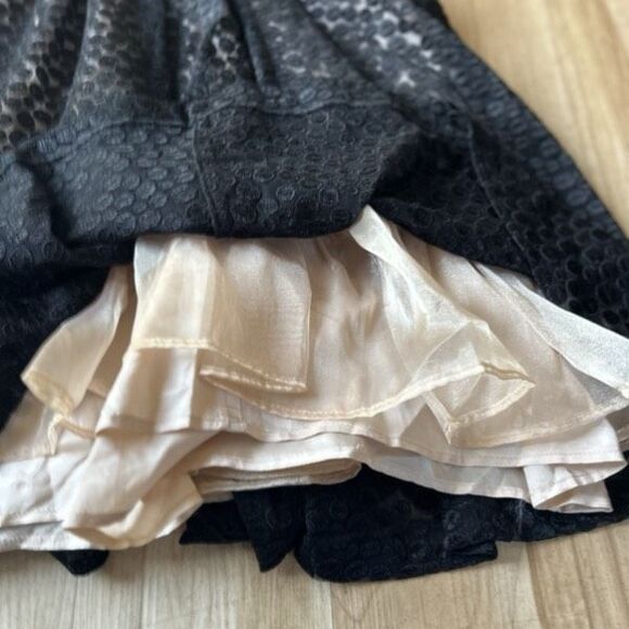 Anthropology Plenty by Tracy Reese Black Polka Dot Dress - Picture 5 of 8